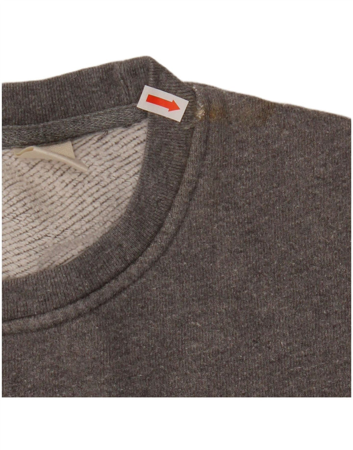 Levi's Mens Graphic Sweatshirt Jumper XL Grey Cotton