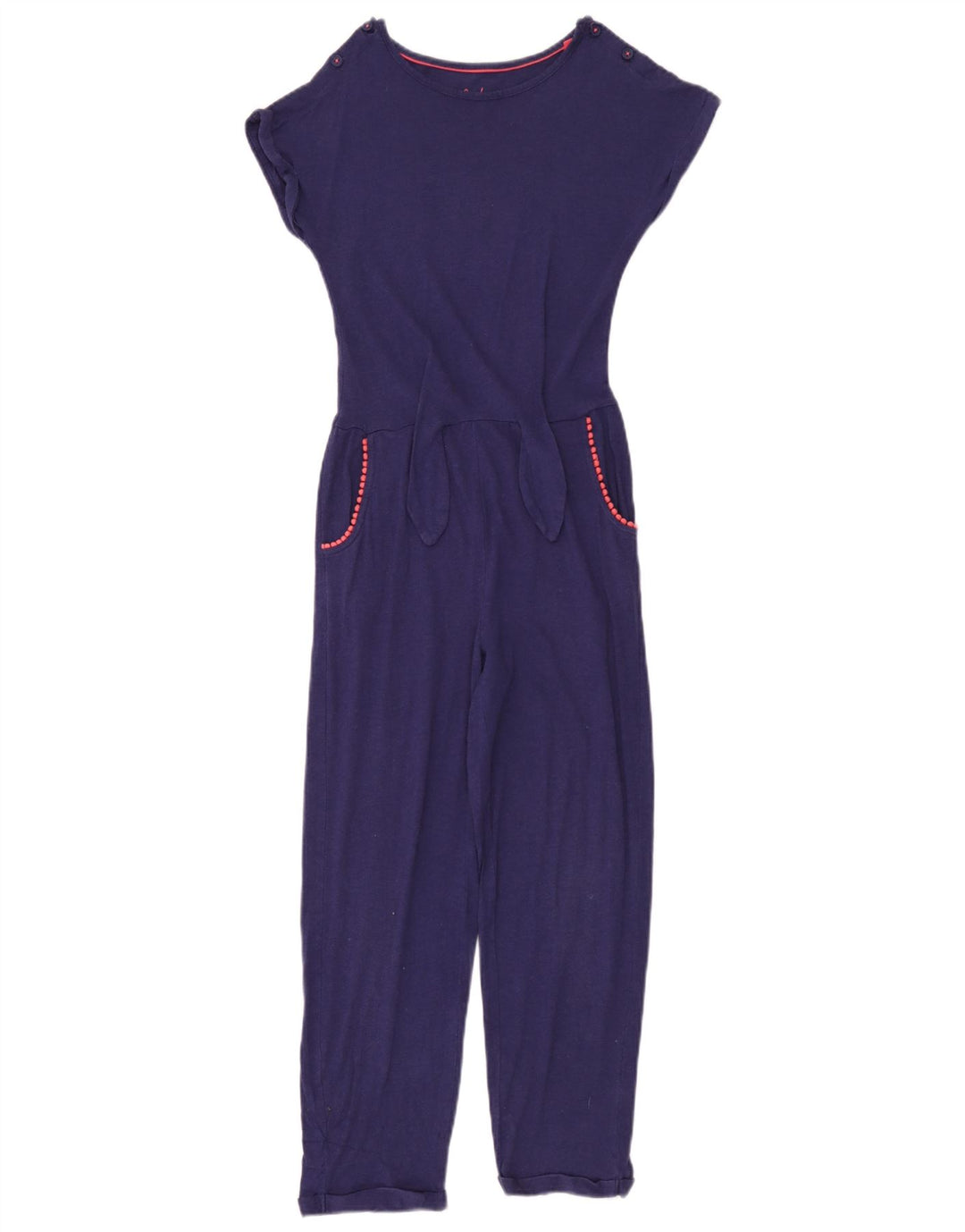 Boden Girls Jumpsuit 9-10 Years Blue Viscose