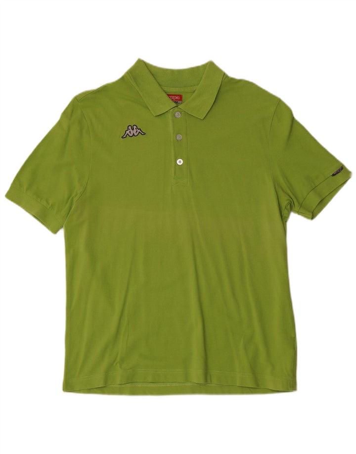 Kappa Mens Polo Shirt Medium Green