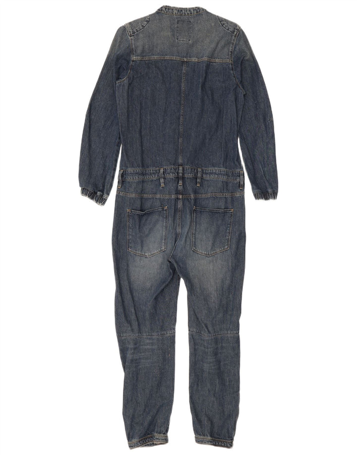 G-Star Womens Denim Jumpsuit UK 14 Medium  Blue