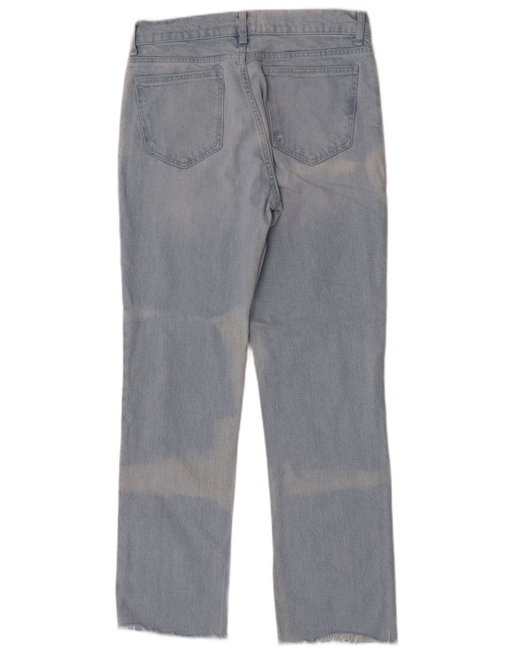 Zara Womens Straight Jeans EU 40 Medium W30 L30 Blue Cotton