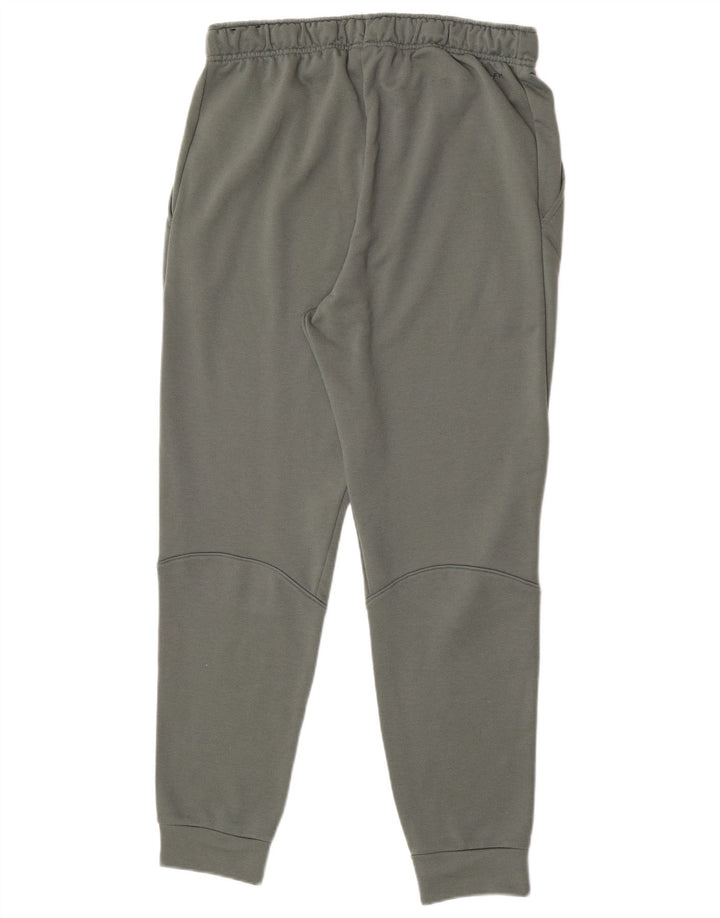 NIKE Mens Dri Fit Tracksuit Trousers Joggers Medium  Green Polyester