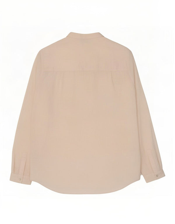 Massimo Dutti Womens Overshirt Shirt EU 38 Small Beige