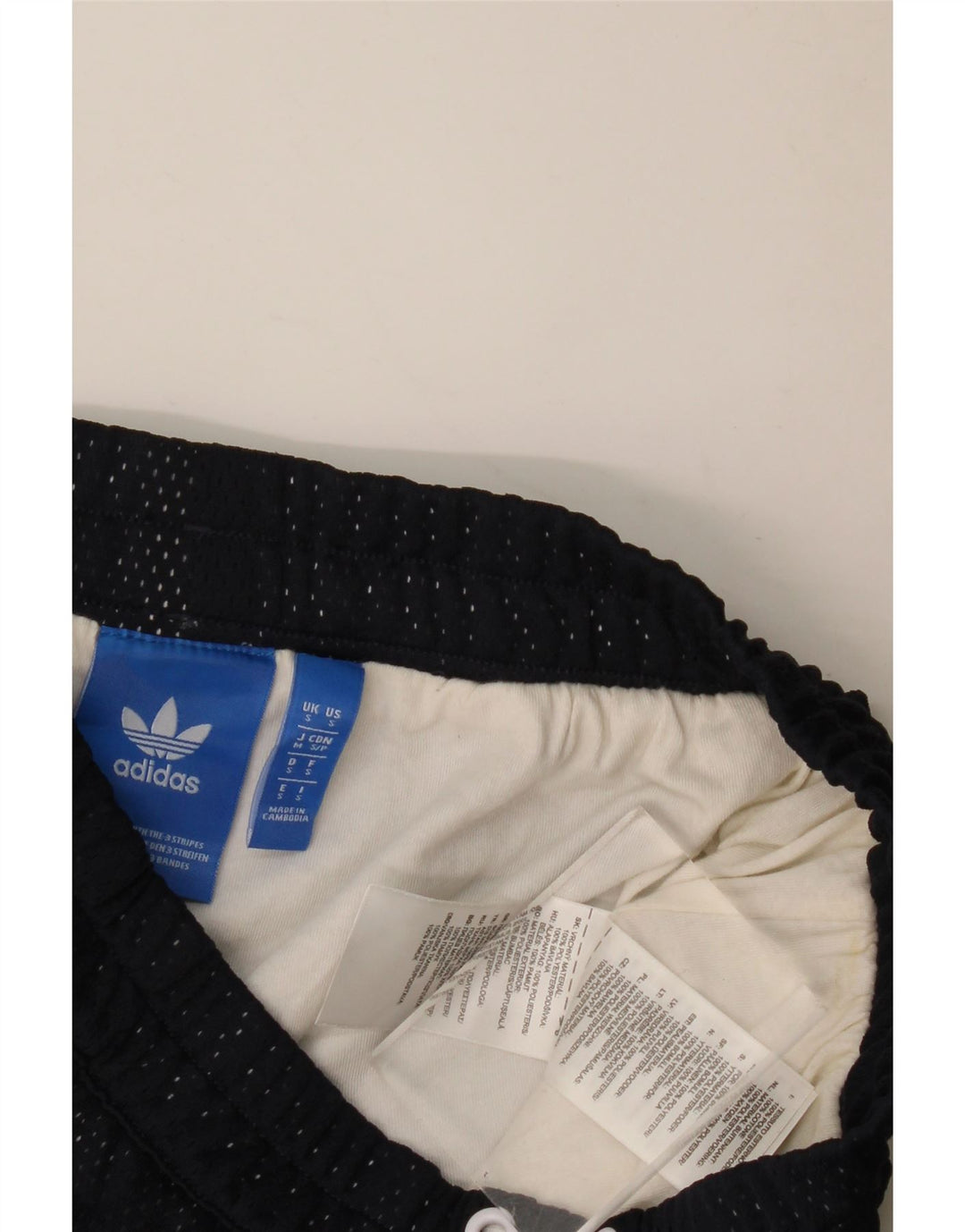 Adidas Mens Sport Shorts Small  Navy Blue Polyester