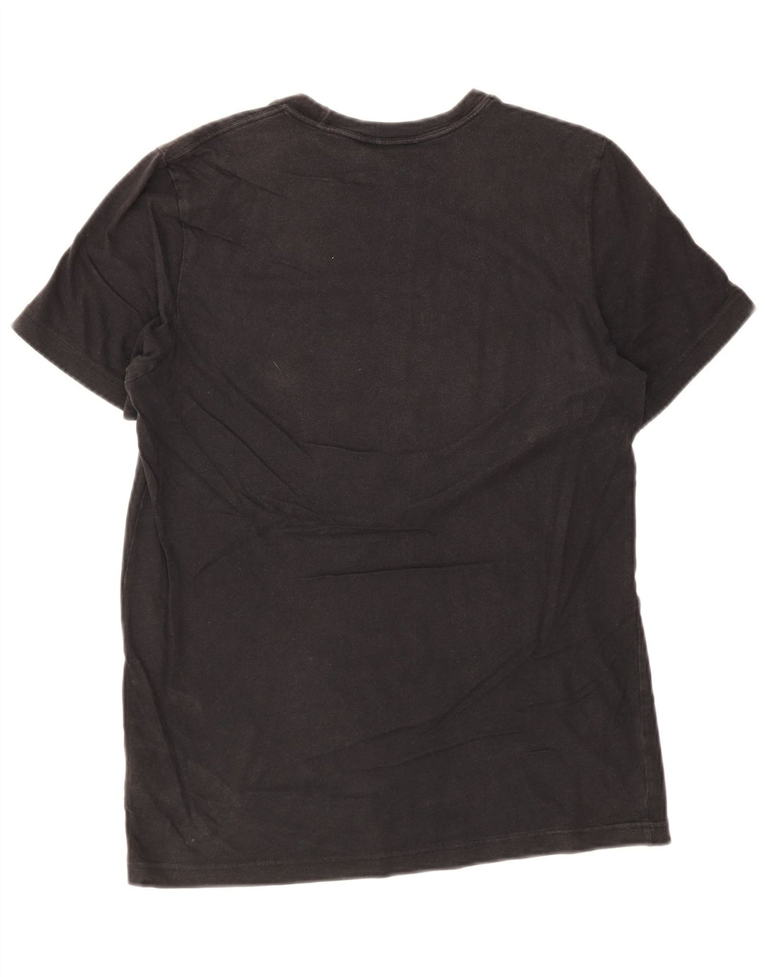 Adidas Mens Graphic T-Shirt Top Medium Black Cotton