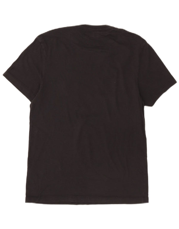 True Religion Mens Graphic T-Shirt Top Small Black Cotton