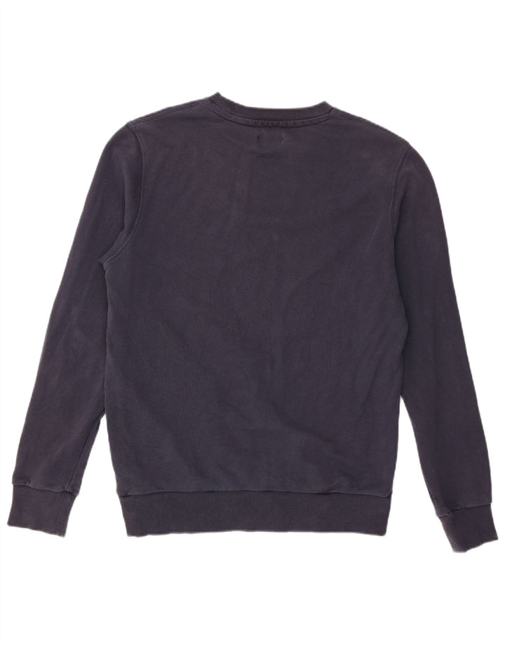 North Sails Mens Graphic Sweatshirt Jumper Medium Navy Blue Cotton
