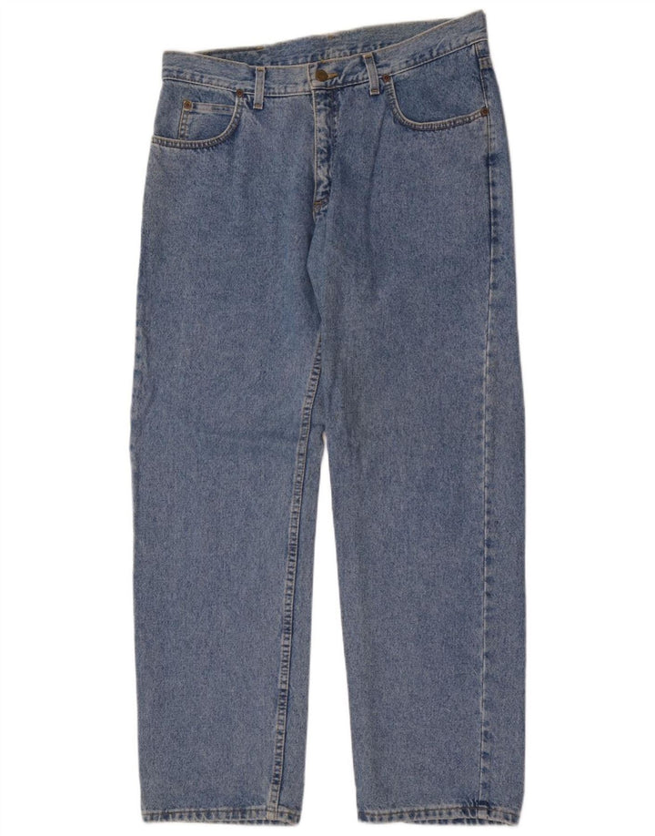 Lee Mens Ranger Straight Jeans W36 L32 Blue Cotton