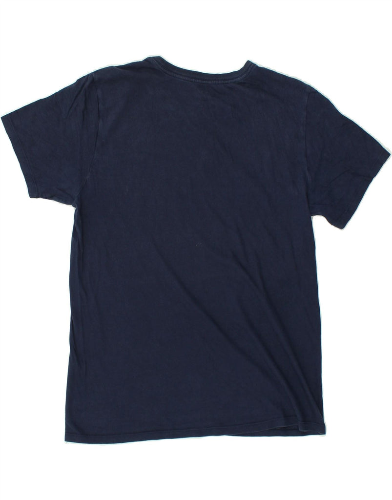 NIKE Mens FCB T-Shirt Top Medium Navy Blue Cotton | Vintage Nike | Thrift | Second-Hand Nike | Used Clothing | Messina Hembry 