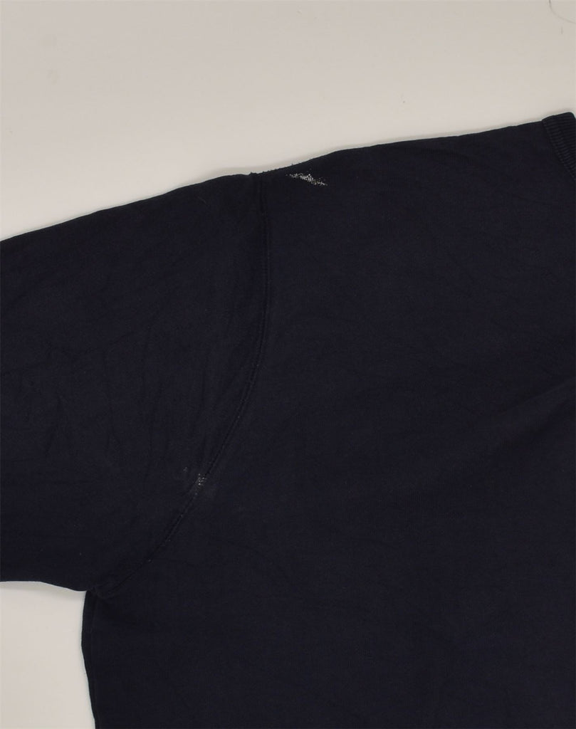 GAP Mens Sweatshirt Jumper 2XL Navy Blue Cotton | Vintage Gap | Thrift | Second-Hand Gap | Used Clothing | Messina Hembry 