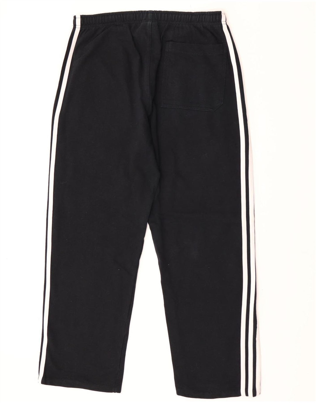 Adidas Mens Tracksuit Trousers UK 40/42 Medium  Black Cotton