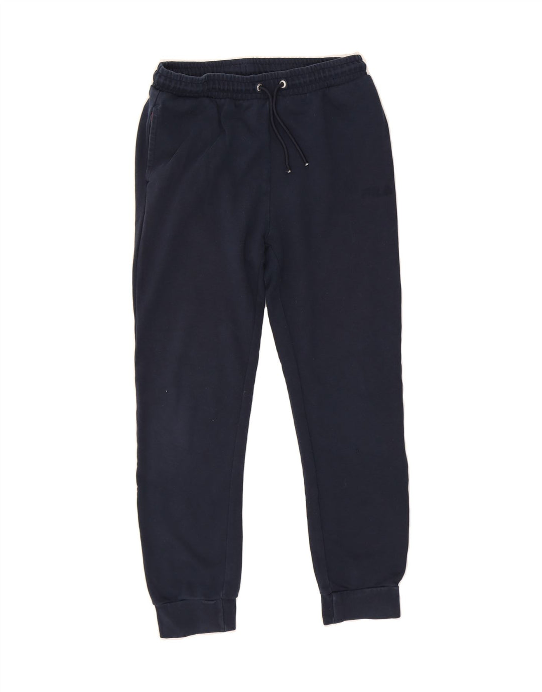 FILA Boys Tracksuit Trousers Joggers 13-14 Years  Navy Blue Vintage Fila and Second-Hand Fila from Messina Hembry 