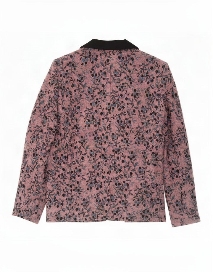 ZADIG & VOLTAIRE Womens Blazer Jacket EU 40 Medium Pink Floral Designer