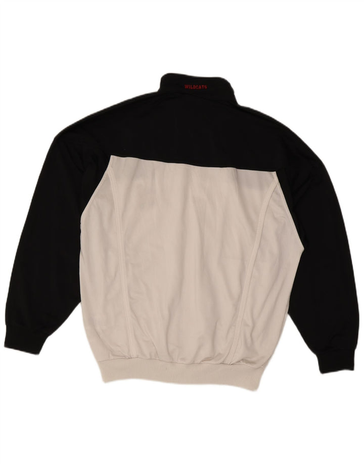 Adidas Mens Wildcats Graphic Tracksuit Top Jacket Medium White Colourblock