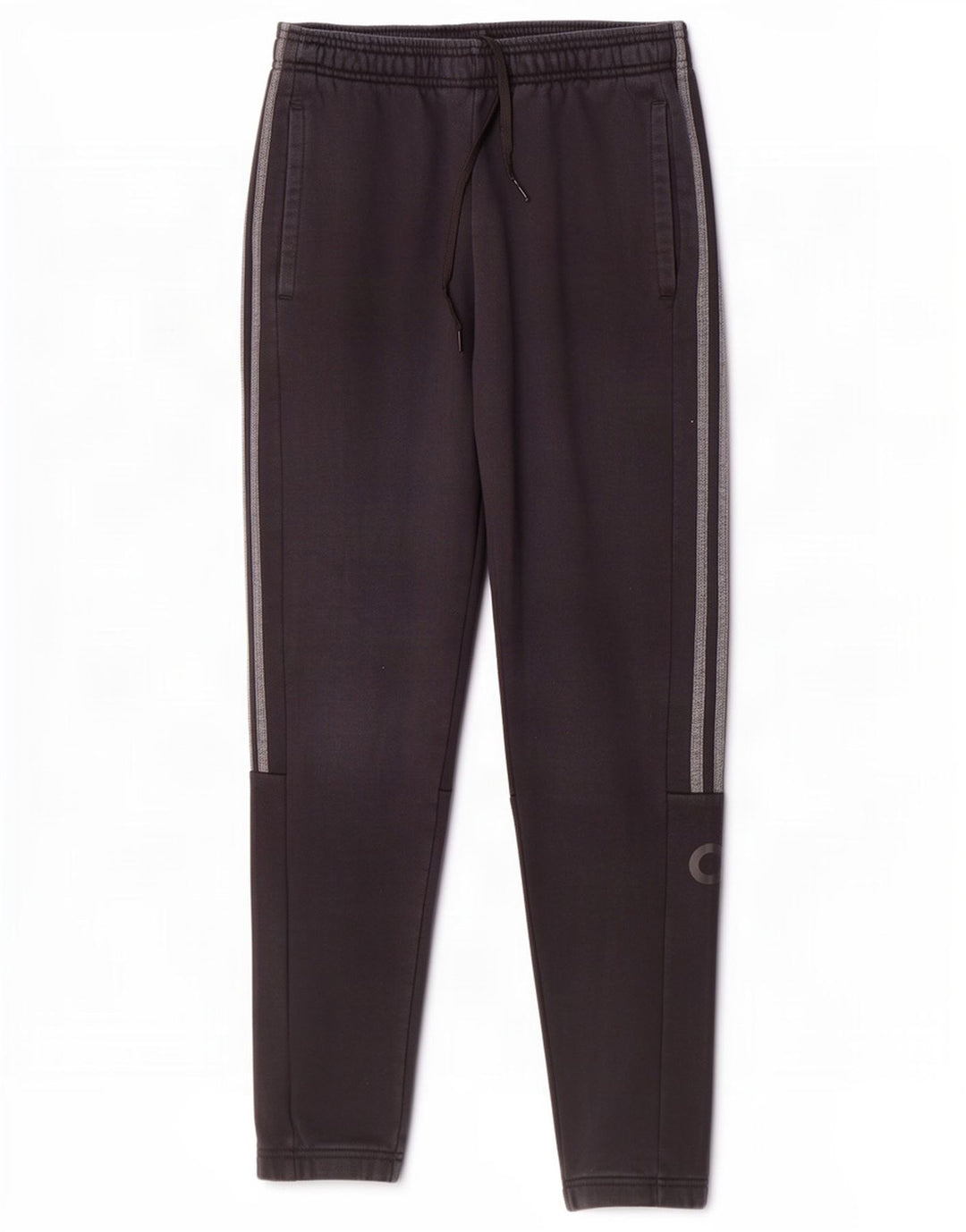Adidas Mens Graphic Tracksuit Trousers Joggers Medium Black Cotton