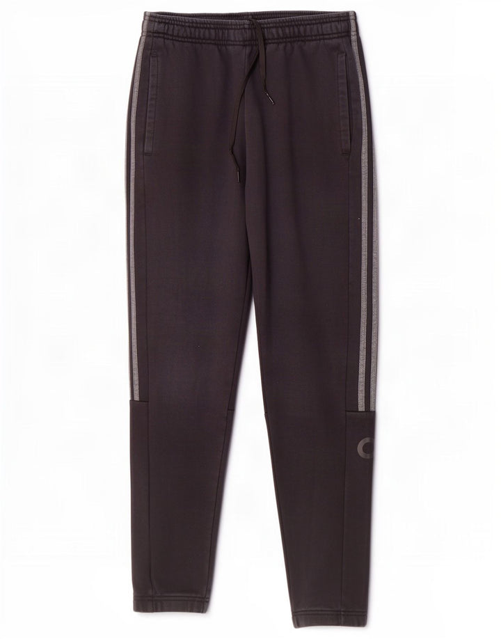 Adidas Mens Graphic Tracksuit Trousers Joggers Medium Black Cotton