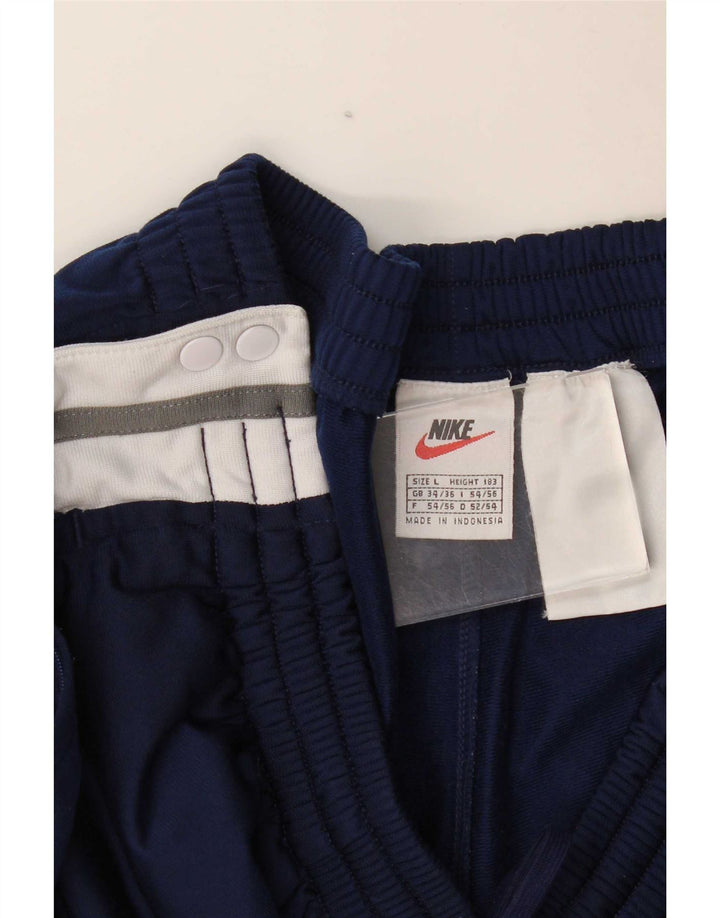Nike Mens Tracksuit Trousers Large W36 L32 Navy Blue