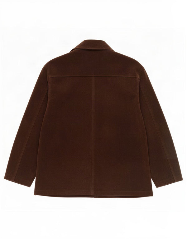 Vintage Mens Suede Jacket UK 38 Medium Brown