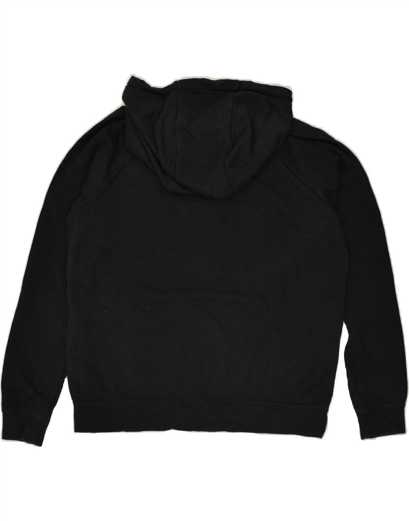 NIKE Mens Hoodie Jumper Medium Black Cotton | Vintage Nike | Thrift | Second-Hand Nike | Used Clothing | Messina Hembry 