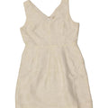 J. CREW Womens Sleeveless Sheath Dress US 10 Large White Cotton Vintage J. Crew and Second-Hand J. Crew from Messina Hembry 