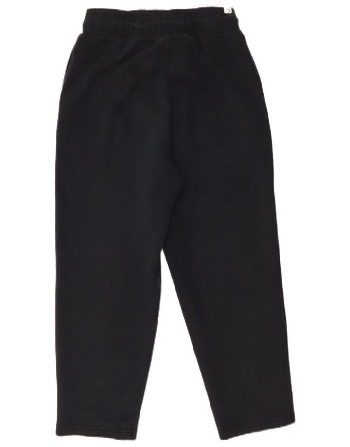 Puma Womens Capri Tracksuit Trousers UK 8 Small Black Polyester