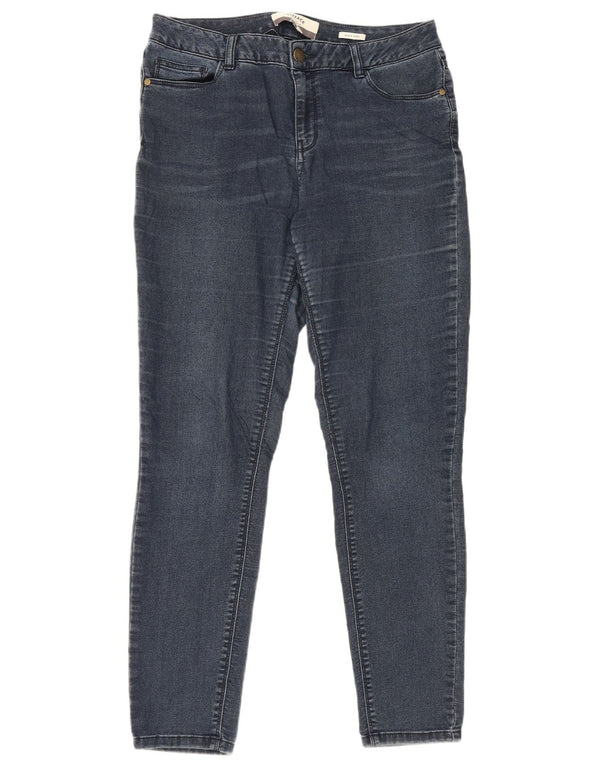 Fat Face Womens Jegging Jeans UK 12 Medium W32 L29 Navy Blue Cotton