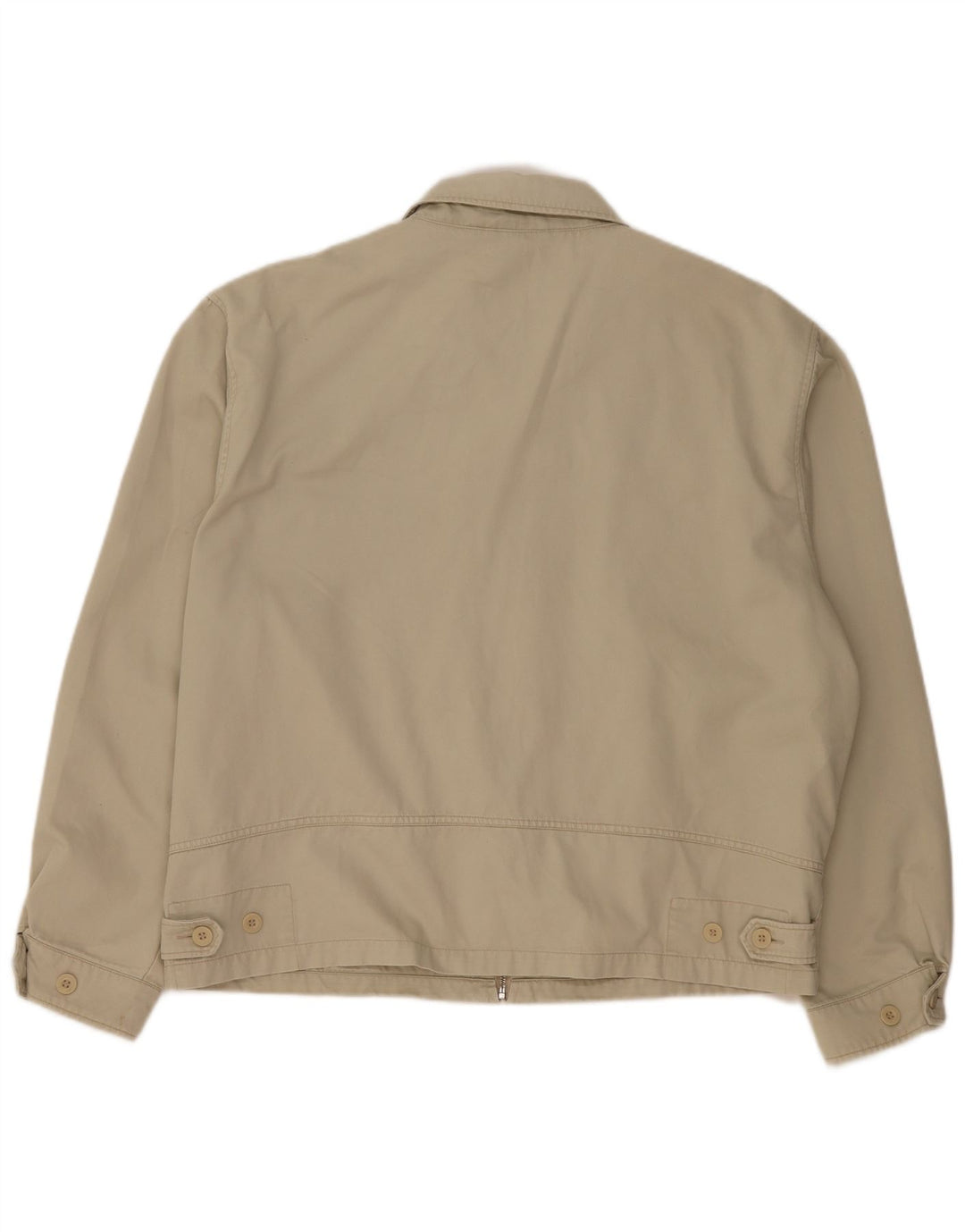 Rifle Mens Bomber Jacket UK 44 2XL Green Cotton