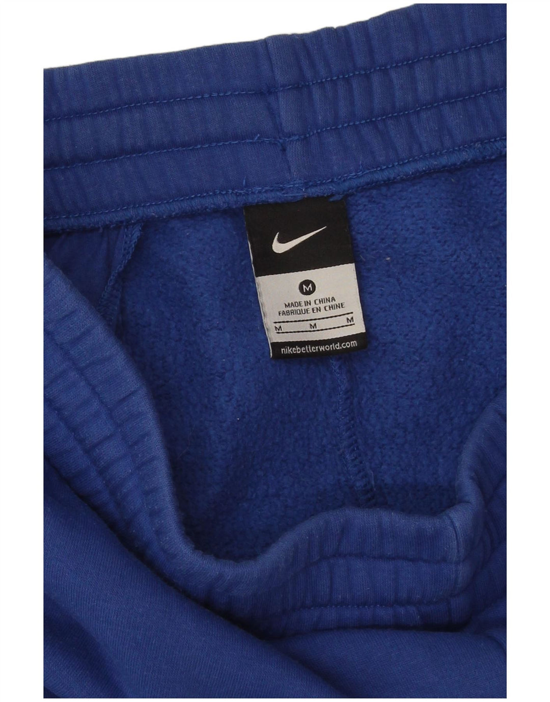 Nike Mens Tracksuit Trousers Joggers Medium  Blue Cotton