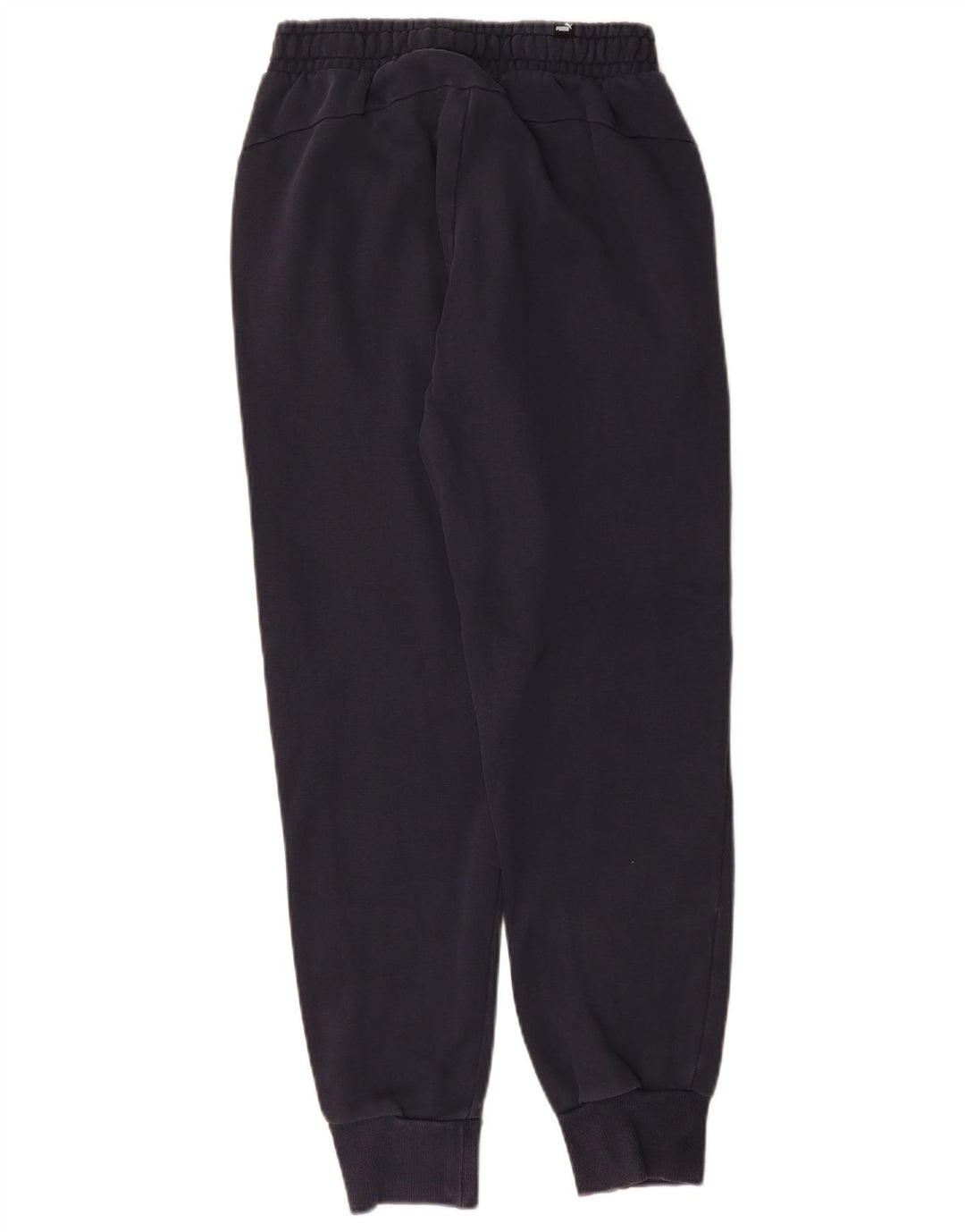 PUMA Mens Tracksuit Trousers Joggers Small  Navy Blue Cotton