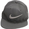 NIKE Boys Graphic Baseball Cap One Size Grey Polyester Sports