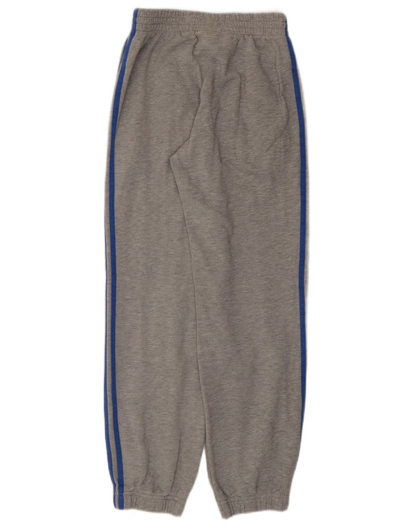 Adidas Girls Tracksuit Trousers Joggers 13-14 Years Grey Cotton