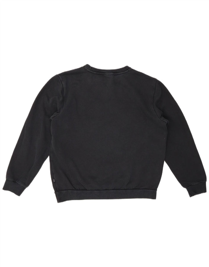 PUMA Mens Graphic Sweatshirt Jumper Medium Black Cotton
