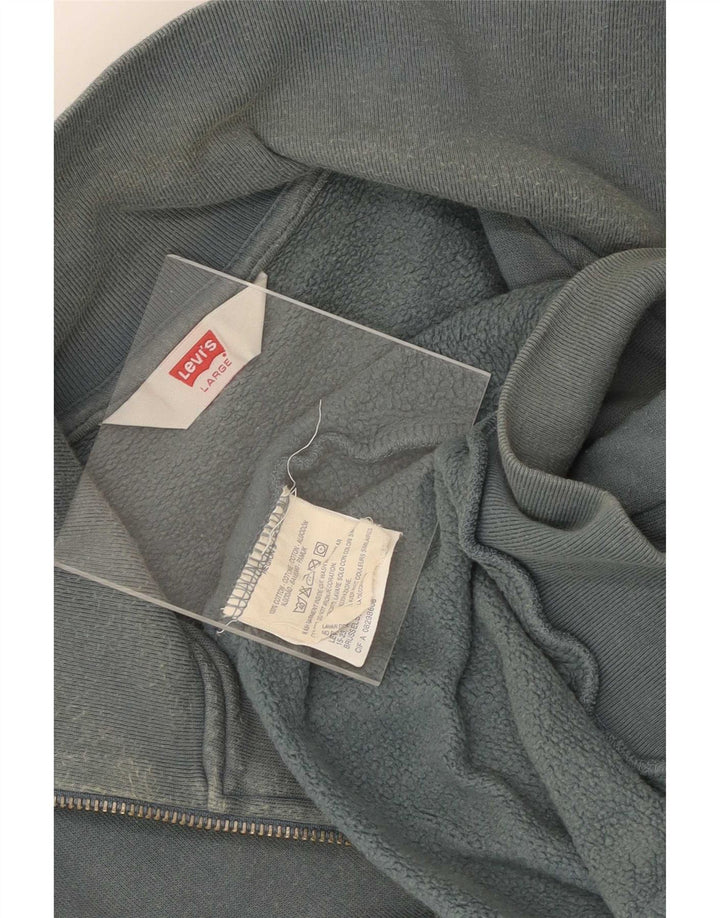 Levi's Mens Tracksuit Top Jacket Large Blue Cotton