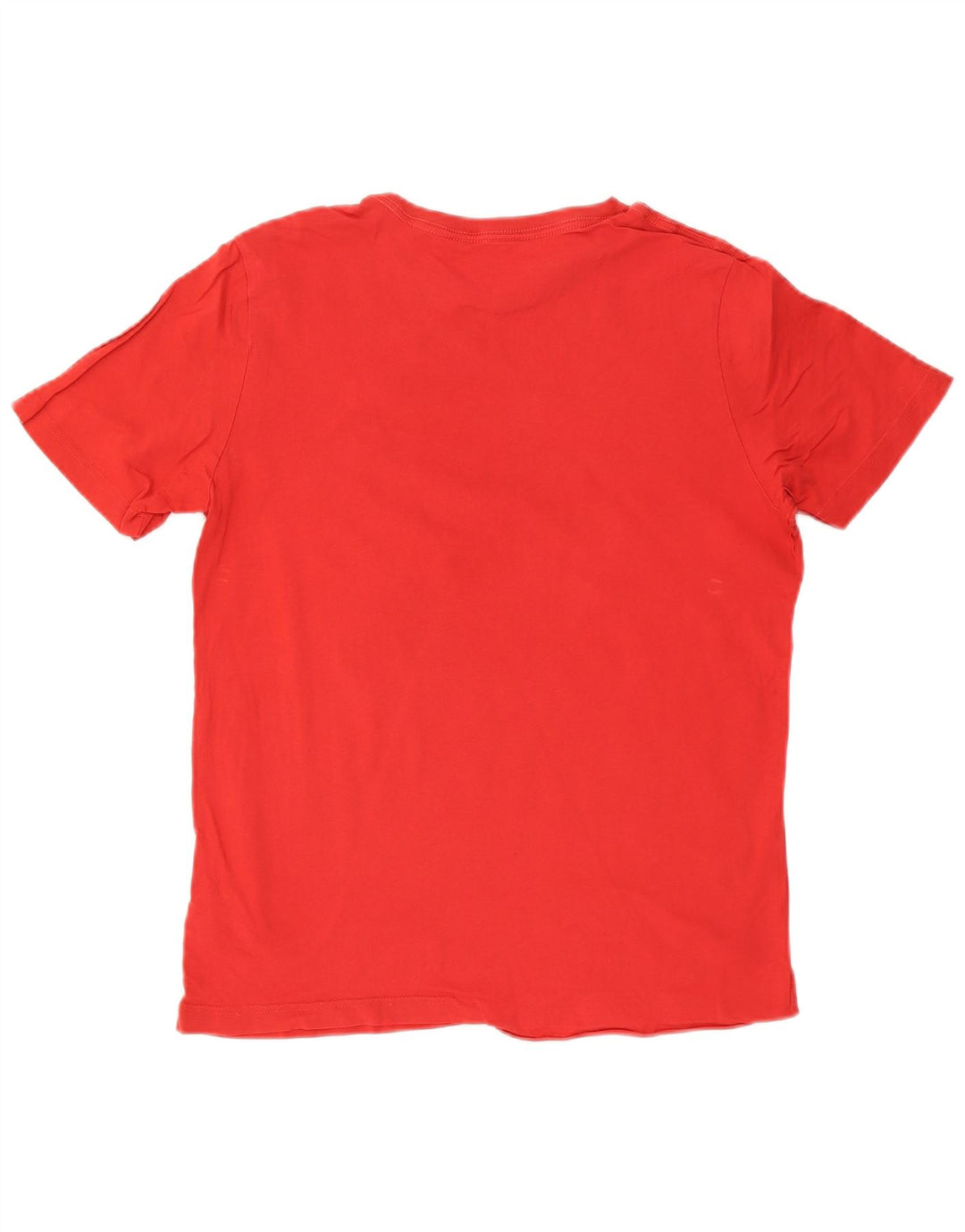 Puma Mens Graphic T-Shirt Top Medium Red Cotton