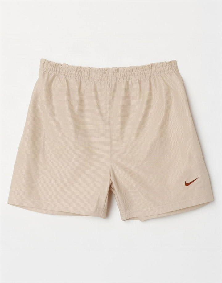 Nike Mens Sport Shorts UK 42/44 Large White Polyester