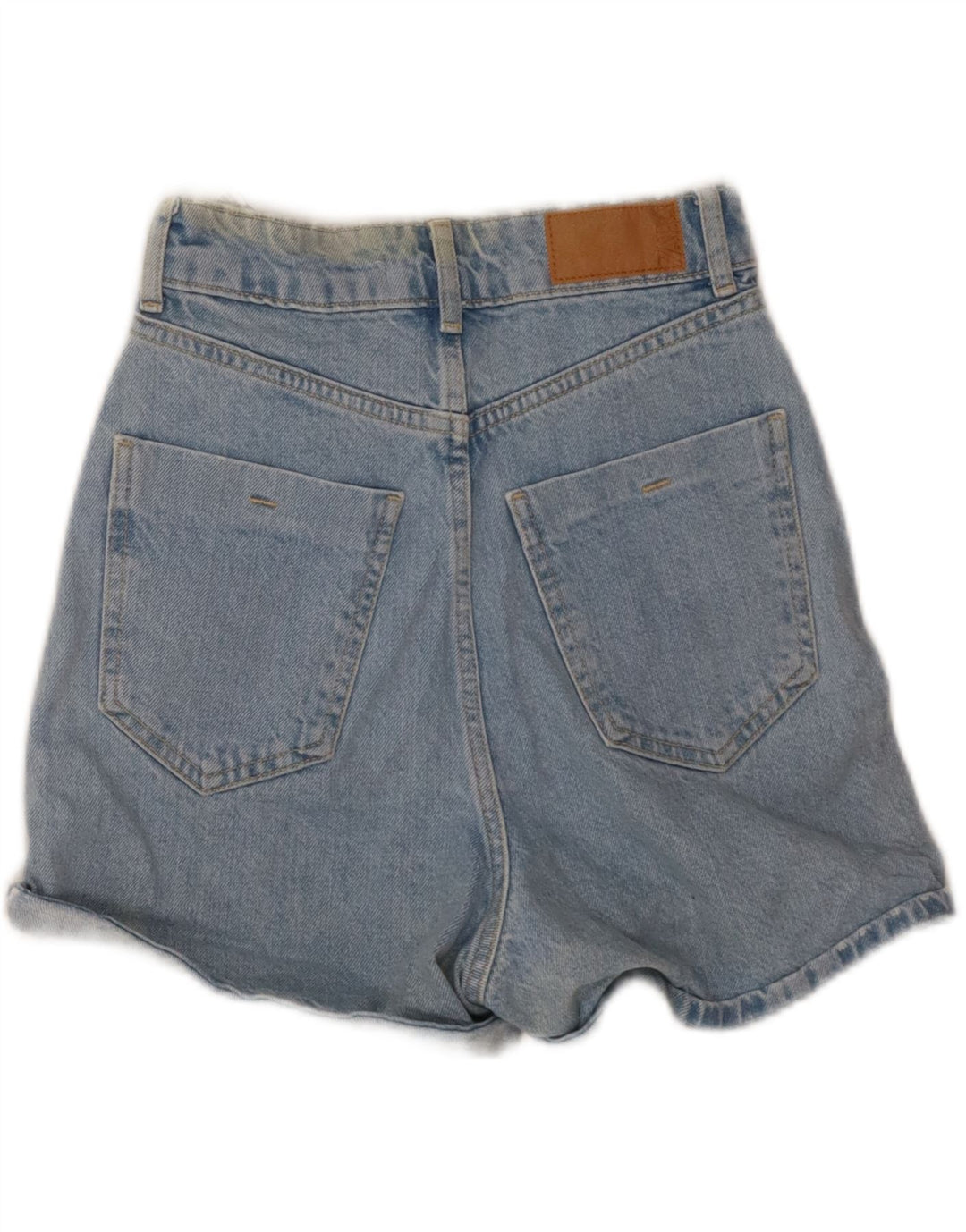 ZARA Womens Denim Shorts EU 32 2XS W22  Blue Cotton Vintage Zara and Second-Hand Zara from Messina Hembry 