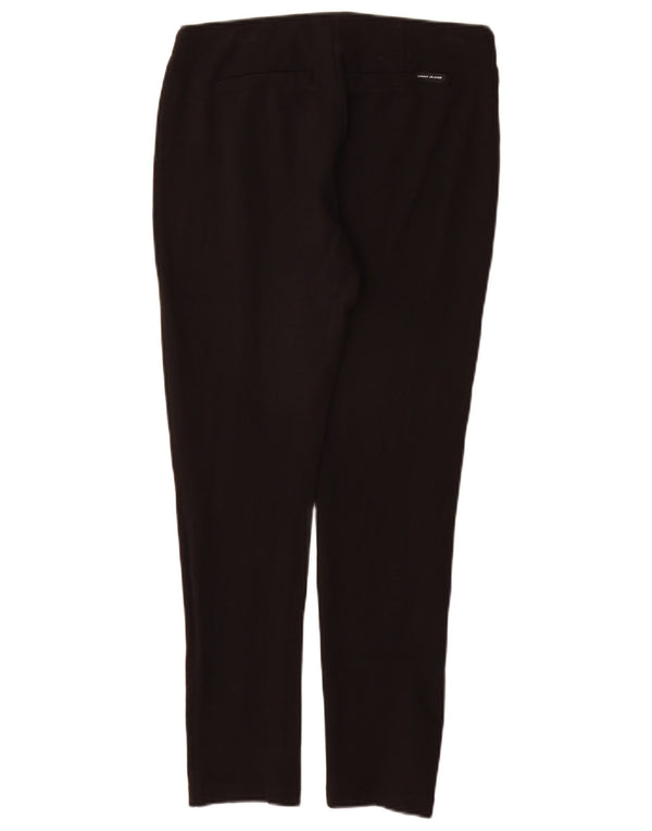 Dkny Womens Skinny Casual Trousers Small W27 L29 Black Viscose