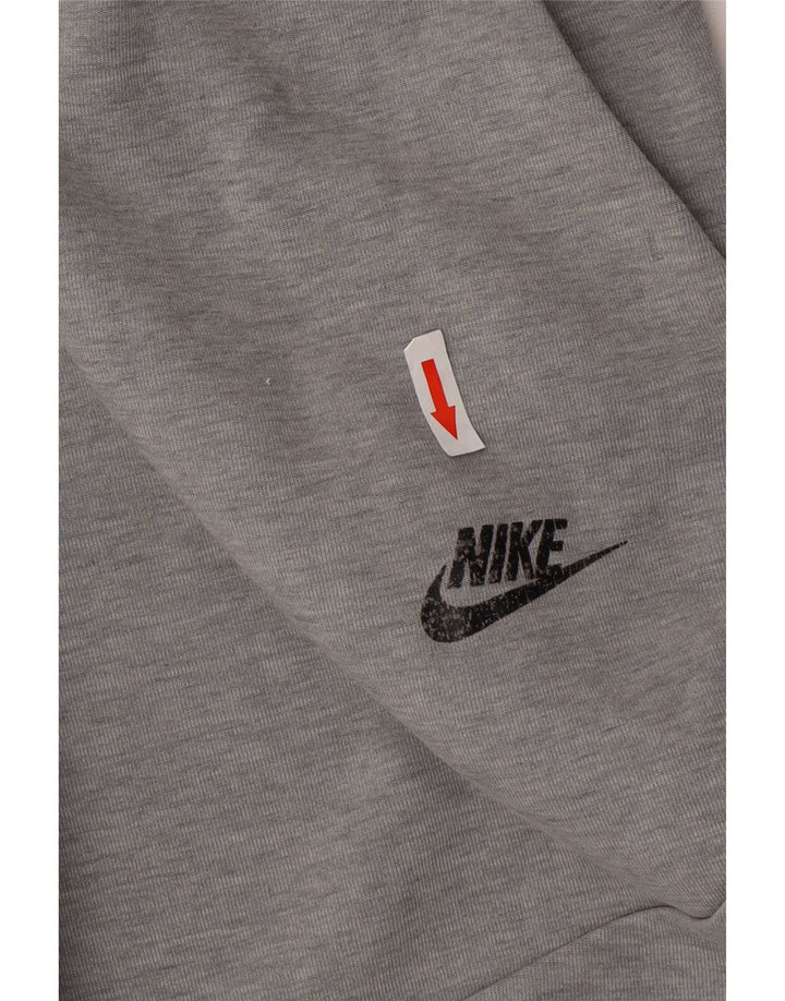 Nike Mens Tracksuit Trousers Joggers Medium  Grey Colourblock Cotton