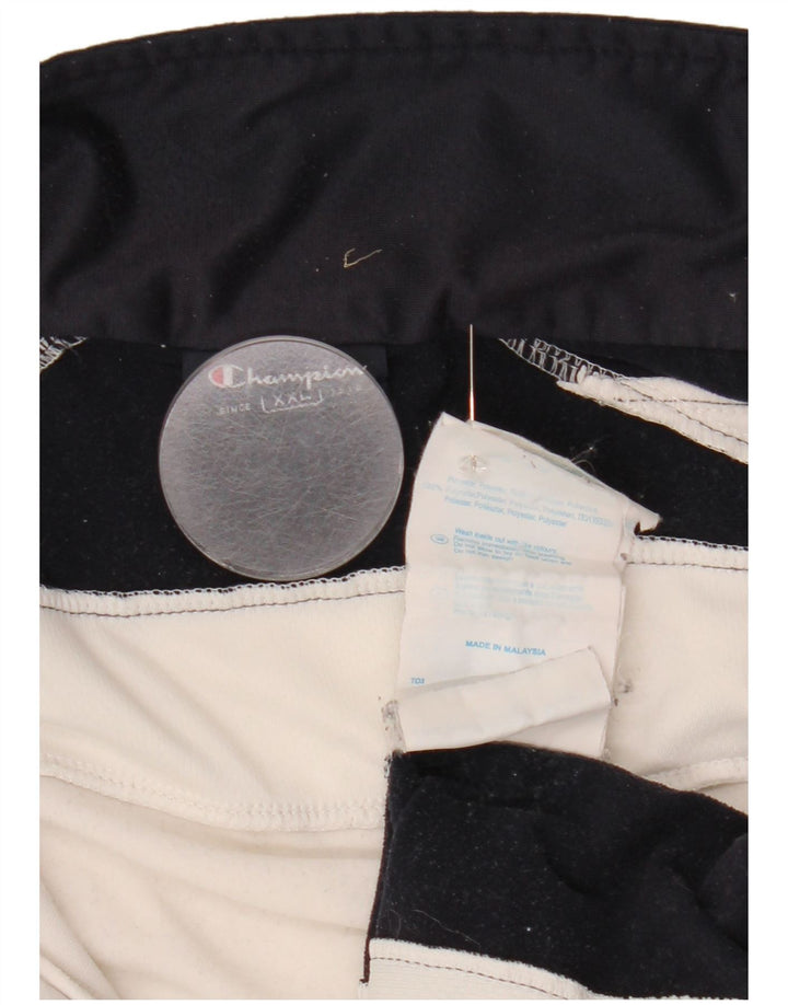 Champion Mens Tracksuit Top Jacket 2XL White Colourblock Polyester