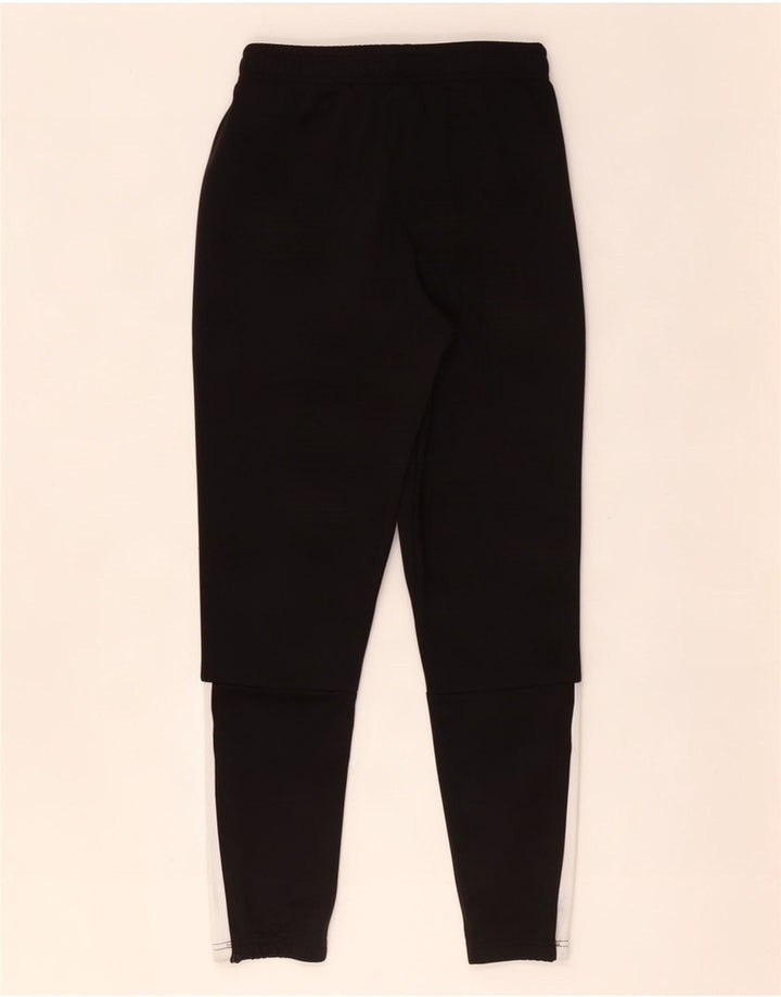 Puma Boys Tracksuit Trousers 11-12 Years Black Colourblock Polyester