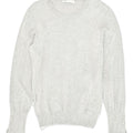 GUESS Womens Crew Neck Jumper Sweater UK 18 XL Grey Viscose | Vintage Guess | Thrift | Second-Hand Guess | Used Clothing | Messina Hembry 
