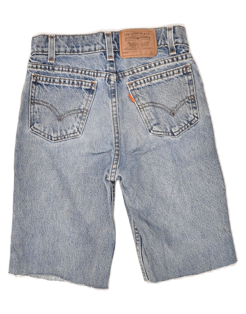 LEVI'S Boys 505 Denim Bermuda Shorts 11-12 Years W26  Blue Cotton | Vintage Levi's | Thrift | Second-Hand Levi's | Used Clothing | Messina Hembry 