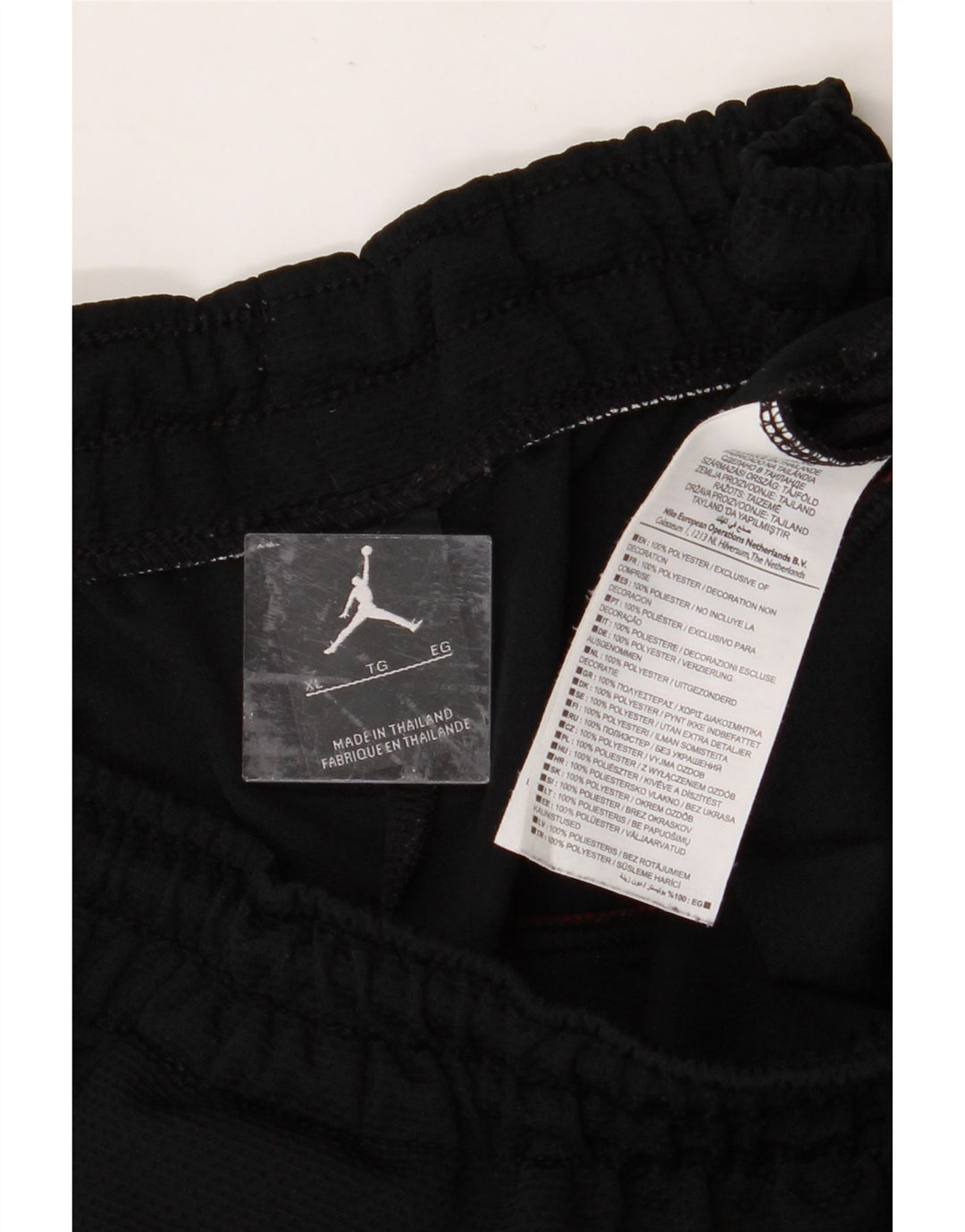 JORDAN Mens Sport Shorts XL  Black Polyester
