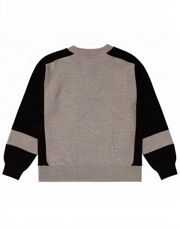 Marks & Spencer Womens Crew Neck Jumper Sweater UK 10 Small Grey