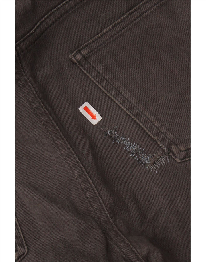 ZARA Mens Straight Casual Trousers EU 40 Medium W31 L31 Grey