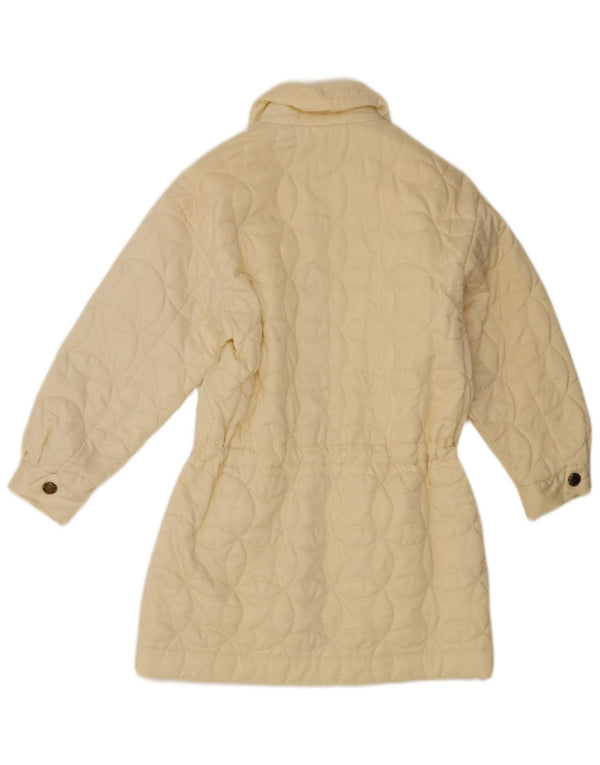 Apart Womens Padded Coat UK 8 Small Yellow