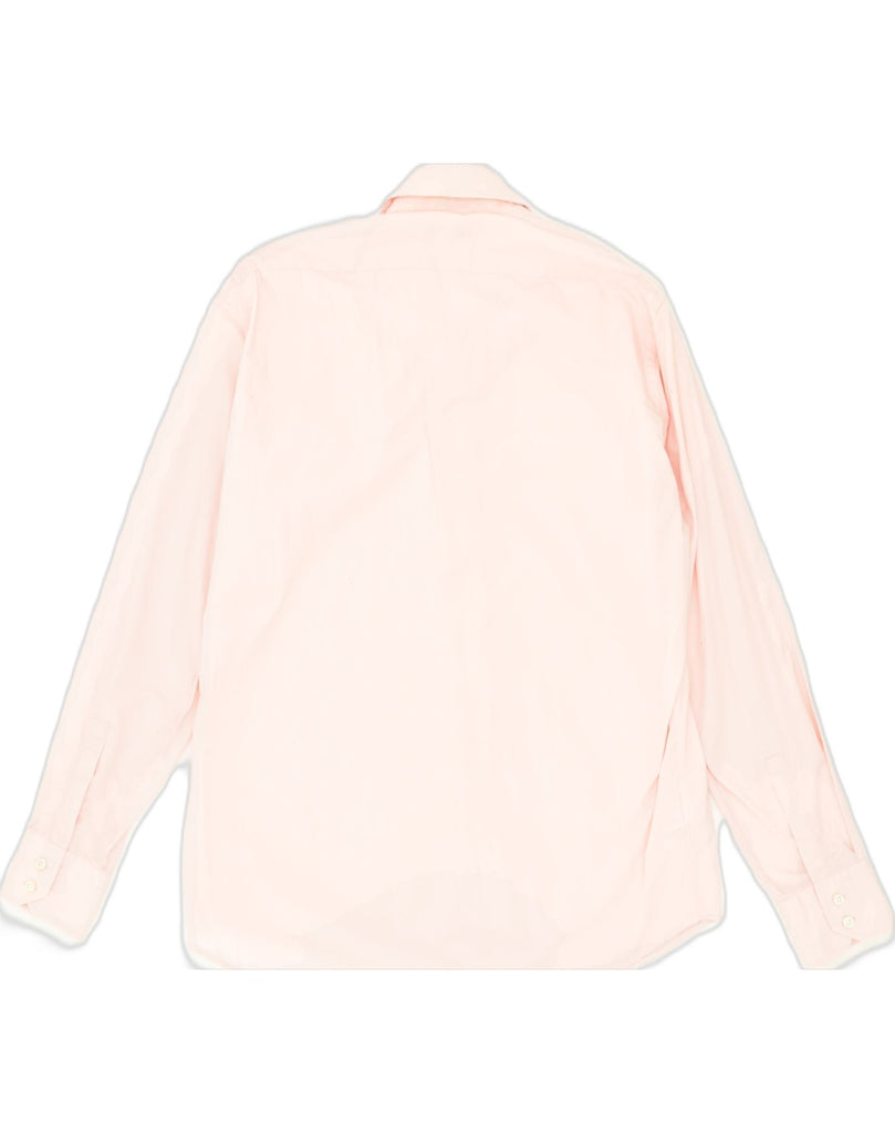 HUGO BOSS Mens Shirt Size 16 1/2 Large Pink Cotton | Vintage Hugo Boss | Thrift | Second-Hand Hugo Boss | Used Clothing | Messina Hembry 
