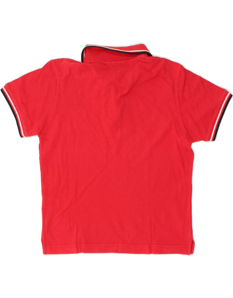 FRED PERRY Boys Polo Shirt 12-13 Years Medium Red Cotton | Vintage Fred Perry | Thrift | Second-Hand Fred Perry | Used Clothing | Messina Hembry 