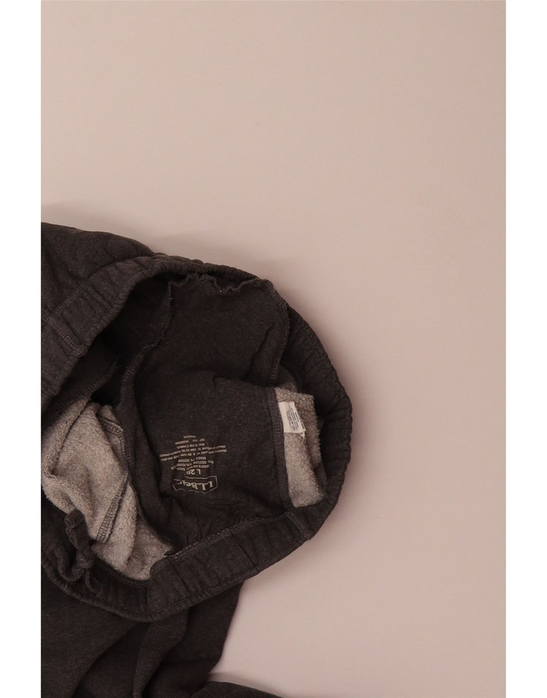 L.L.BEAN Mens Tracksuit Trousers Joggers Large  Grey Cotton Vintage L.L.Bean and Second-Hand L.L.Bean from Messina Hembry 