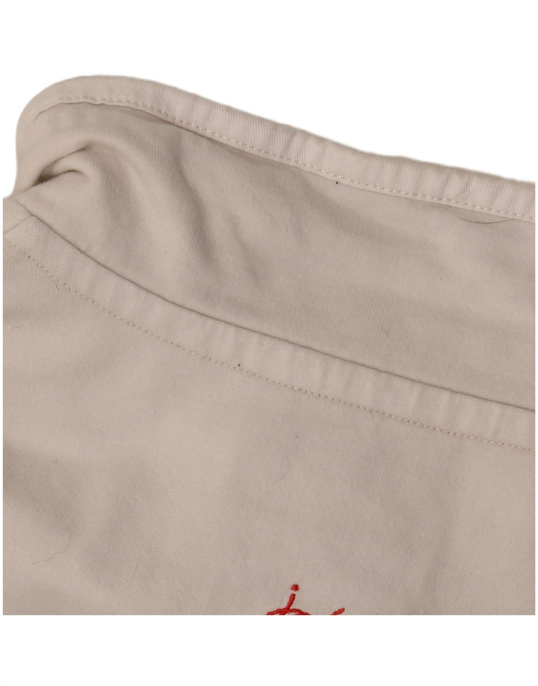 JOULES Womens Sweatshirt Jumper UK 14 Medium  Off White Striped